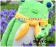 Aquarion Evol Cosplay Yunoha Thrul Frog-like Cat Doll Plush