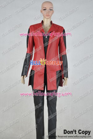 Captain America Civil War Scarlet Witch Cosplay Costume 