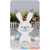 Vocaloid 2 Cosplay Snow Miku 2014 Adorable Rabbit Plush Doll