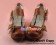 Light Brown Chunky Bow Princess Lolita Shoes With Ankle Strap