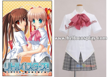Little Busters Cosplay School Girl Summer Uniform