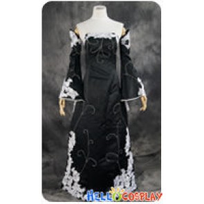 Vocaloid 2 Cosplay Megurine Luka Black Formal Dress Costume