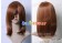 Dark Sienna 45cm Cosplay Straight Wig