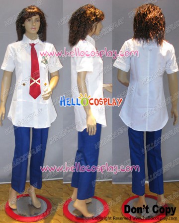 Macross Frontier Cosplay Mihoshi Gakuen Summer Uniform Costume