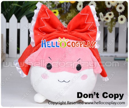 Touhou Project Cosplay Hakurei Reimu Oriental Ball Plush Doll