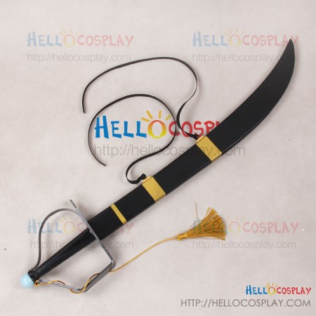 Hanakisou Cosplay Ginshu Scimitar Sword Prop