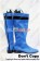 Tokusou Sentai Dekaranger Cosplay Blue Boots