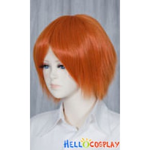 Bright Orange Short Cosplay Wig