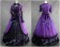 Renaissance Gothic Cotton Purple Lolita Dress Ball Gown