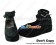 Black Lace Ankle Strap Platform Punk Lolita Shoes
