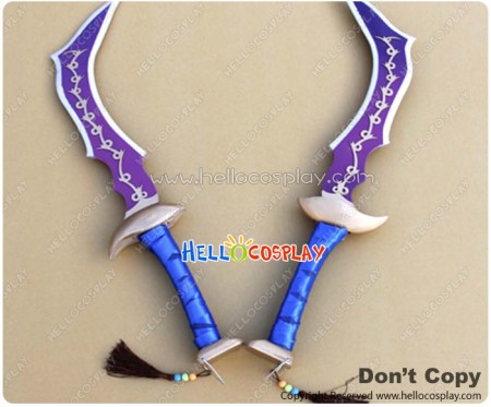 Final Fantasy Dissidia Cosplay Zidane Thieves Blades Props