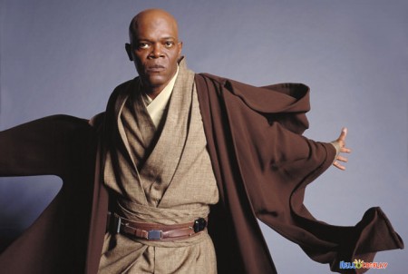 Star Wars Mace Windu Cosplay Costume Outfit