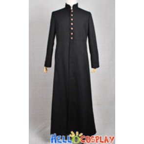 The Matrix Cosplay Neo Black Trench Coat