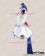 Fate Stay Night Fate Zero Cosplay Saber Blue White Dress Costume
