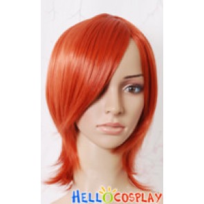 Dark Orange Short Cosplay Wig