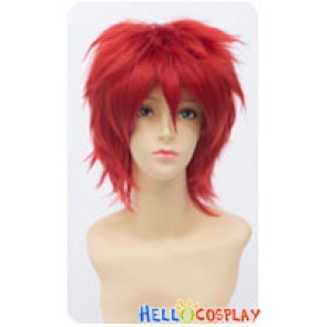 Vocaloid Cosplay Akaito Wig 30CM Seijuro Akashi Wig Red Universal Layered Short