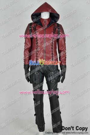 Green Arrow Season 3 Red Arrow Roy Harper Cosplay Costume Uniform