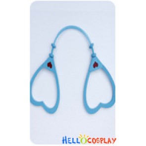 Vocaloid 2 Cosplay Love Philosophy Prop Heart Shaped Handcuffs Light Blue