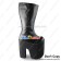 Punk Lolita Long Boots Black Chunky Zipper Stage High Platform Heel