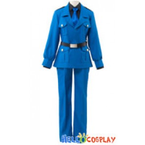 Axis Powers Hetalia APH Cosplay Italy Military Uniform Costume