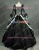 Victorian Lolita Marie Antoinette Theatre Gothic Lolita Dress Grey Floral