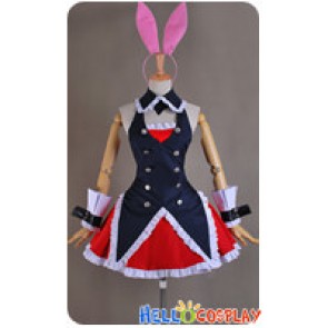 Mondaiji Cosplay Black Rabbit Costume Dress