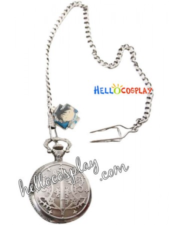 Black Butler Cosplay Sebastian Michaelis Pocket Watch