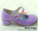 Mirror Purple Instep Strap Chunky Punk Lolita Shoes