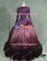 Civil War Victorian Corduroy Gown Reenactment Stage Purple Lolita Dress Costume