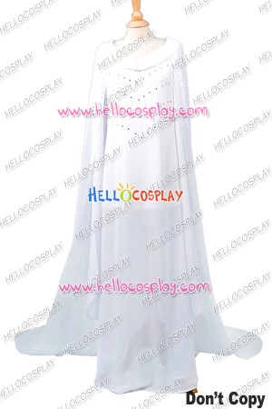 The Hobbit: The Battle of the Five Armies Galadriel Dress Cosplay Costume