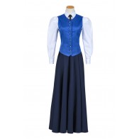 Doctor Series 7 The Crimson Horror Jenny Flint Maid Dress Cosplay Costume