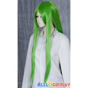 Green Yellow Medium Cosplay Wig