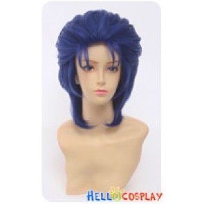 JoJo's Bizarre Adventure Cosplay Jonathan Joestar Wig Short Blue