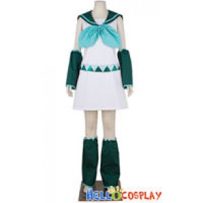 Vocaloid 2 Cosplay Kagamine Rin Blue Dress