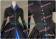 Renaissance Gothic Ball Gown Prom Black Cotton Blends Dress
