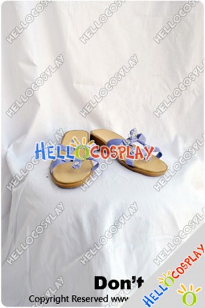 Touhou Project Cosplay Cirno Shoes