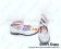 White Pop Crossing Straps Chunky Princess Lolita Shoes