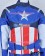 Captain America Steve Rogers Uniform Cosplay Costume