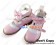 Matt Pink Bow Straps Flat Sweet Lolita Doll Shoes