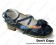 Dark Blue Bows Ruffle Sweet Chunky Princess Lolita Shoes