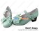 Princess Lolita Shoes Sweet Mint Green Single Strap Cone Bow Lace