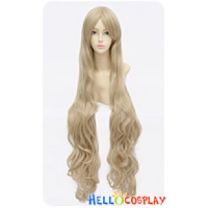 Wig Cosplay Curly Long New Fashionable Universal Soil Golden