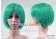 Dark Green BoBo Cosplay Short Wig