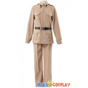 Axis Powers Hetalia APH Cosplay Southern Italy Military Uniform Costume