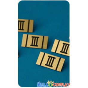 Dolls Tokkei Cosplay Collar Badge Three Department III