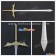 Rozen Maiden Suigintou Weapon Sword