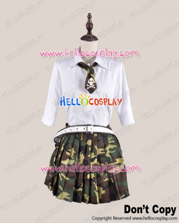 Btooom Cosplay Himiko Hemilia Uniform Costume Summer Ver