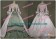 Renaissance Gothic Lolita Reenactment Ball Gown Floral Print Cot