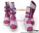 Final Fantasy XIII Cosplay Serah Farron Pink Shoes