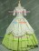 Victorian Civil War Ball Gown Prom Reenactment Clothing Steampunk Green Lolita Dress Costume